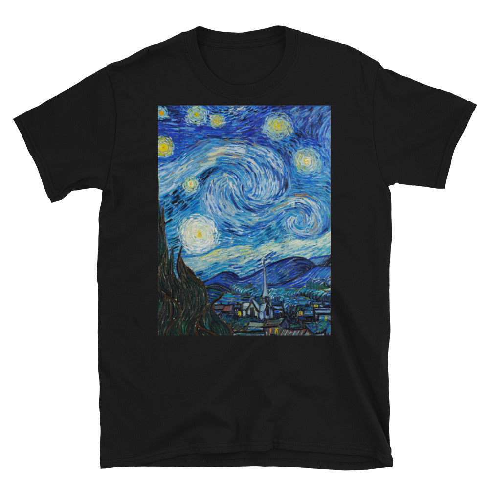 the starry night 1889 by vincent van gogh T-shirt
