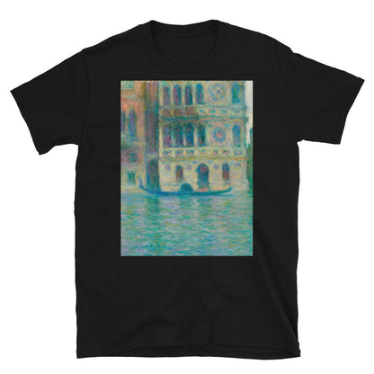 Palazzo Contarini by Claude monet T-shirt