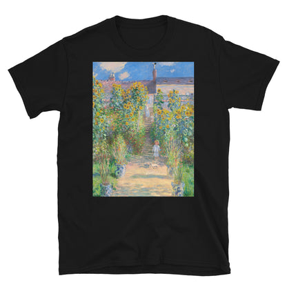 French Impressionist Landscape of Sunflower Farm by Claude T-shirt
