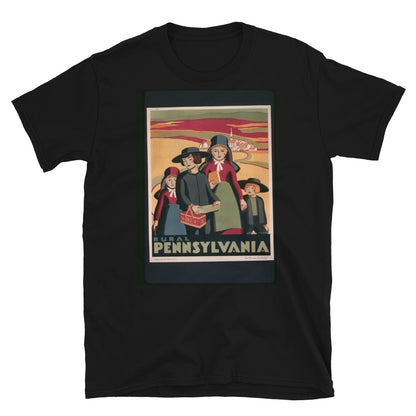 Pennsylvania Dutch - Rural Pennsylvania - Vintage Tour T-shirt