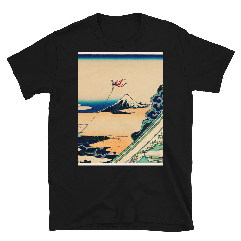 toto asakusa honganji by katsushika hokusai T-shirt