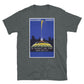 Vintage Chicago Travel Poster Featuring Buckingham Fountain & T-shirt