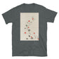 small red blossoms on a vine by katsushika hokusai published T-shirt