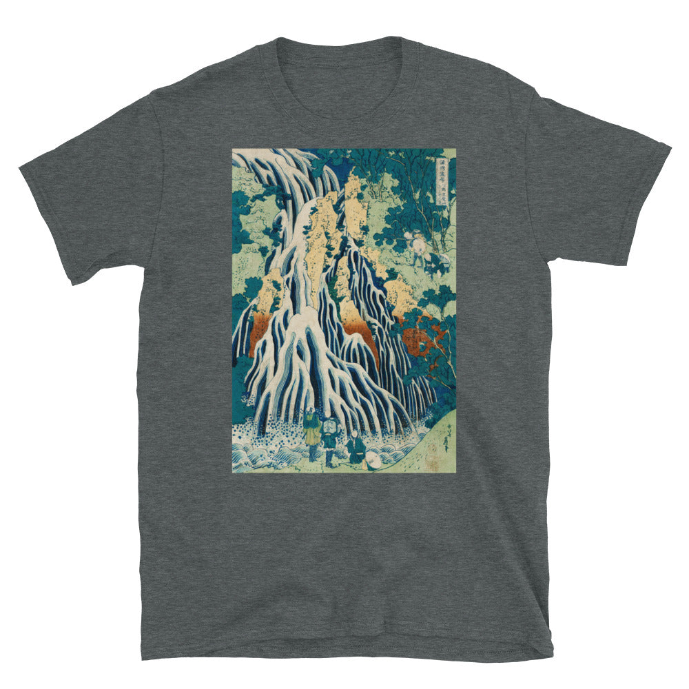 The Majestic Kirifuri Falls at Mount Kurokami - Traditional T-shirt