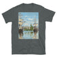 Claude Monet Sail Boats on a River T-shirt