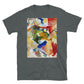 Abstract Kandinsky  - Painting with Green Center T-shirt