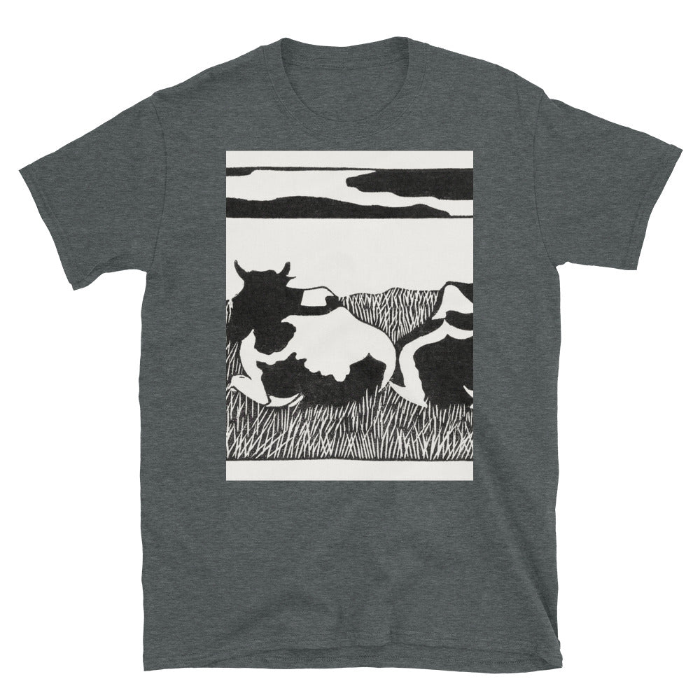 Black and White Cows (Koeien) by de Mesquita T-shirt