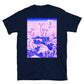 Mount Fuji Cherry Blossoms Remix in Pink T-shirt