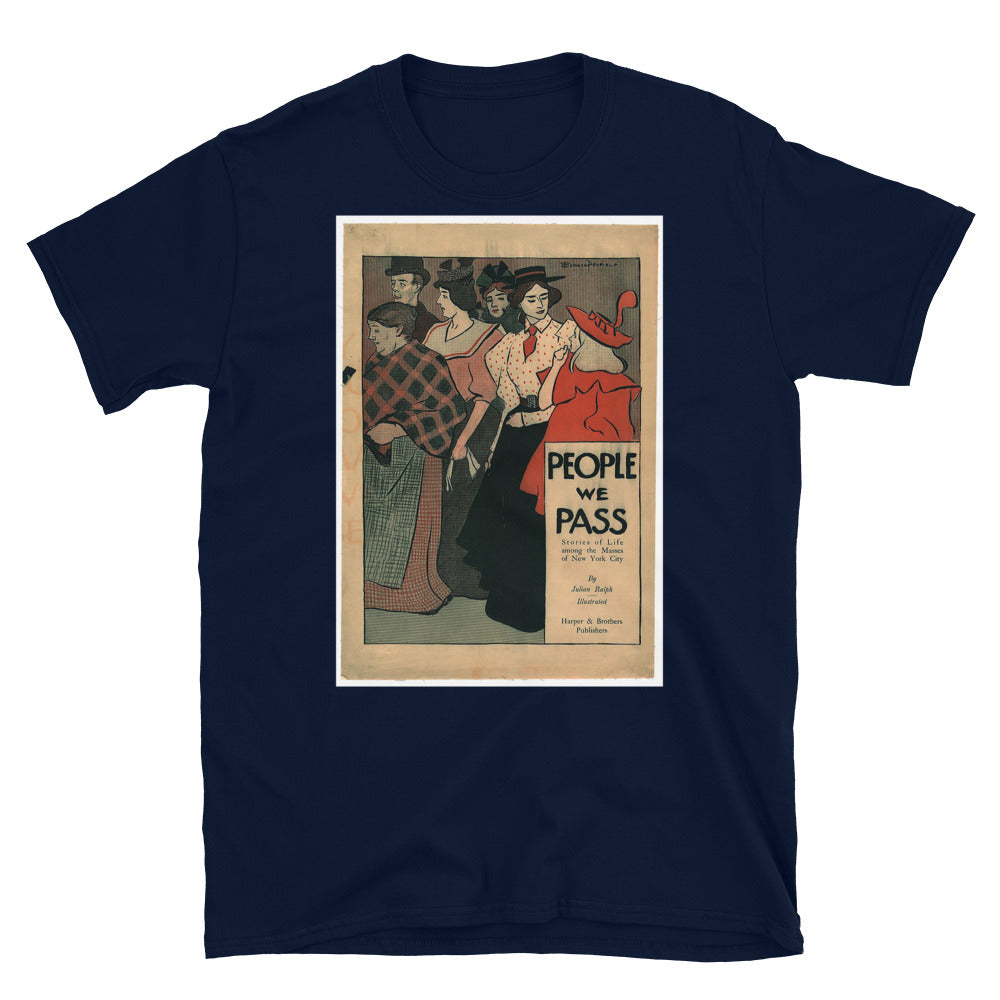 Vintage Poster - The People We Pass T-shirt