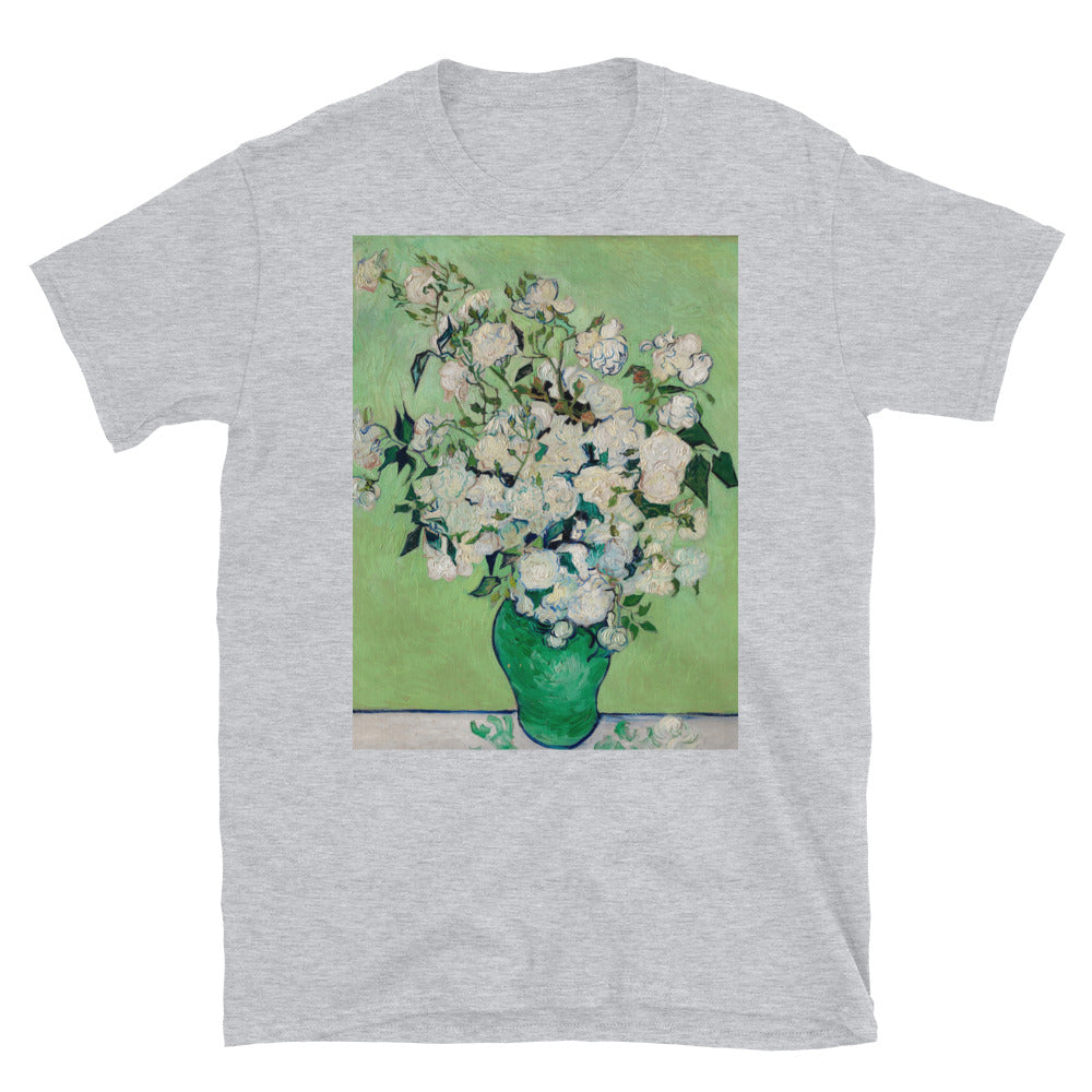 roses 1890 by vincent van gogh T-shirt