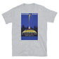 Vintage Chicago Travel Poster Featuring Buckingham Fountain & T-shirt