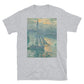 Sail Boats in Fog on a River by Claude Monet T-shirt