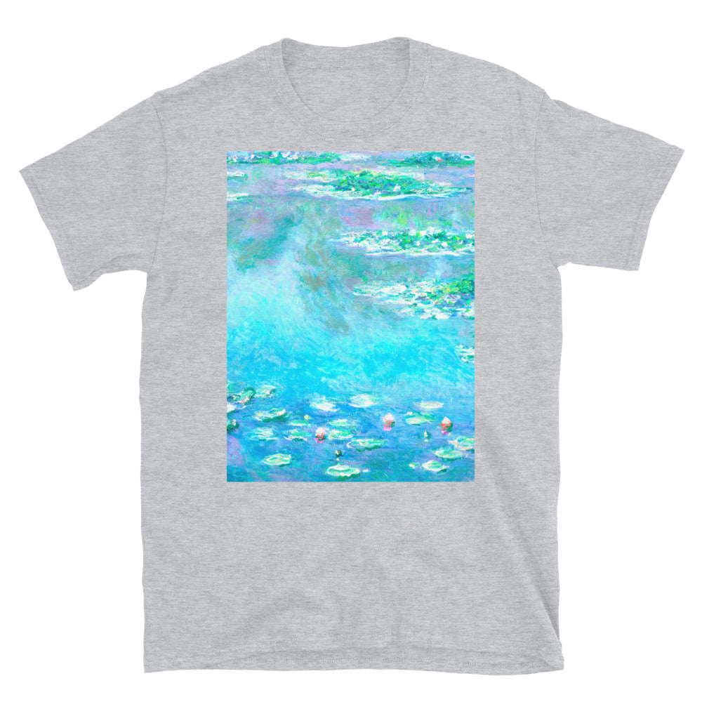 Monet Water Lillies Remix T-shirt