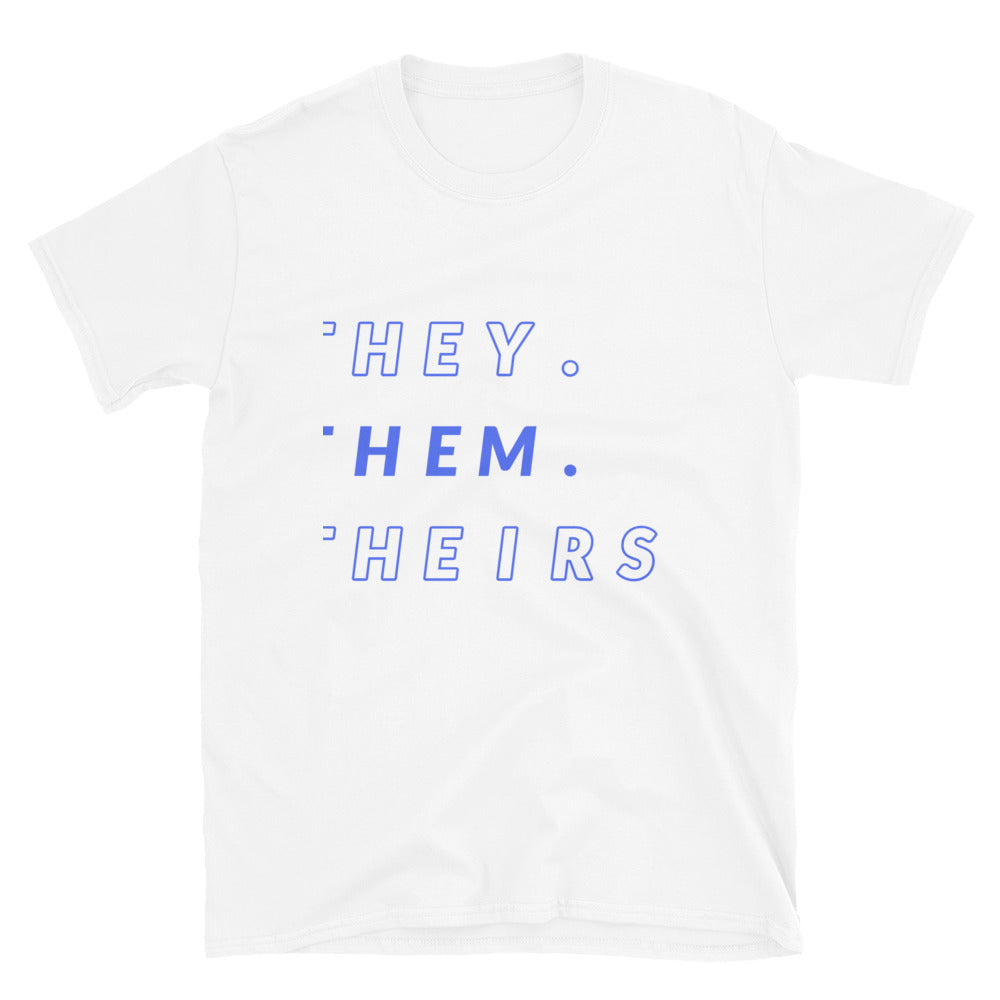 Non-binary - They/Them/Theirs Pronouns T-shirt