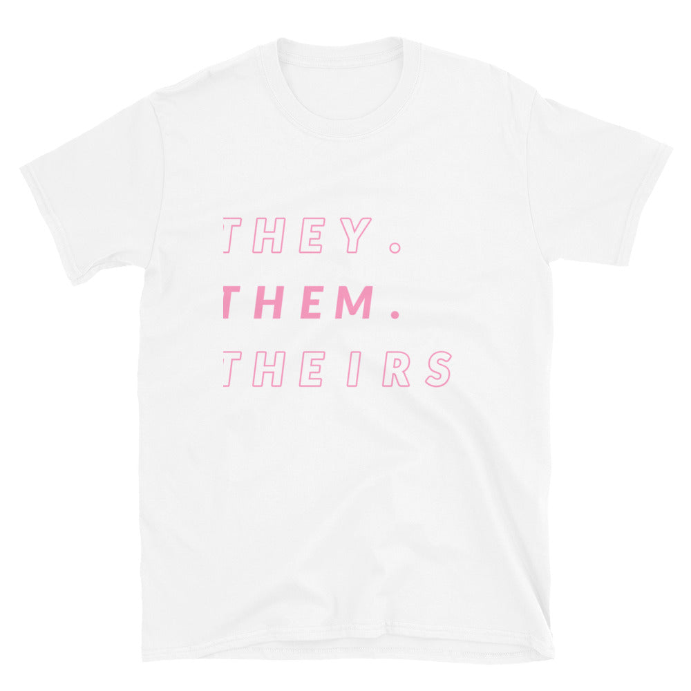 Non-binary - They/Them/Theirs Pronouns T-shirt 5