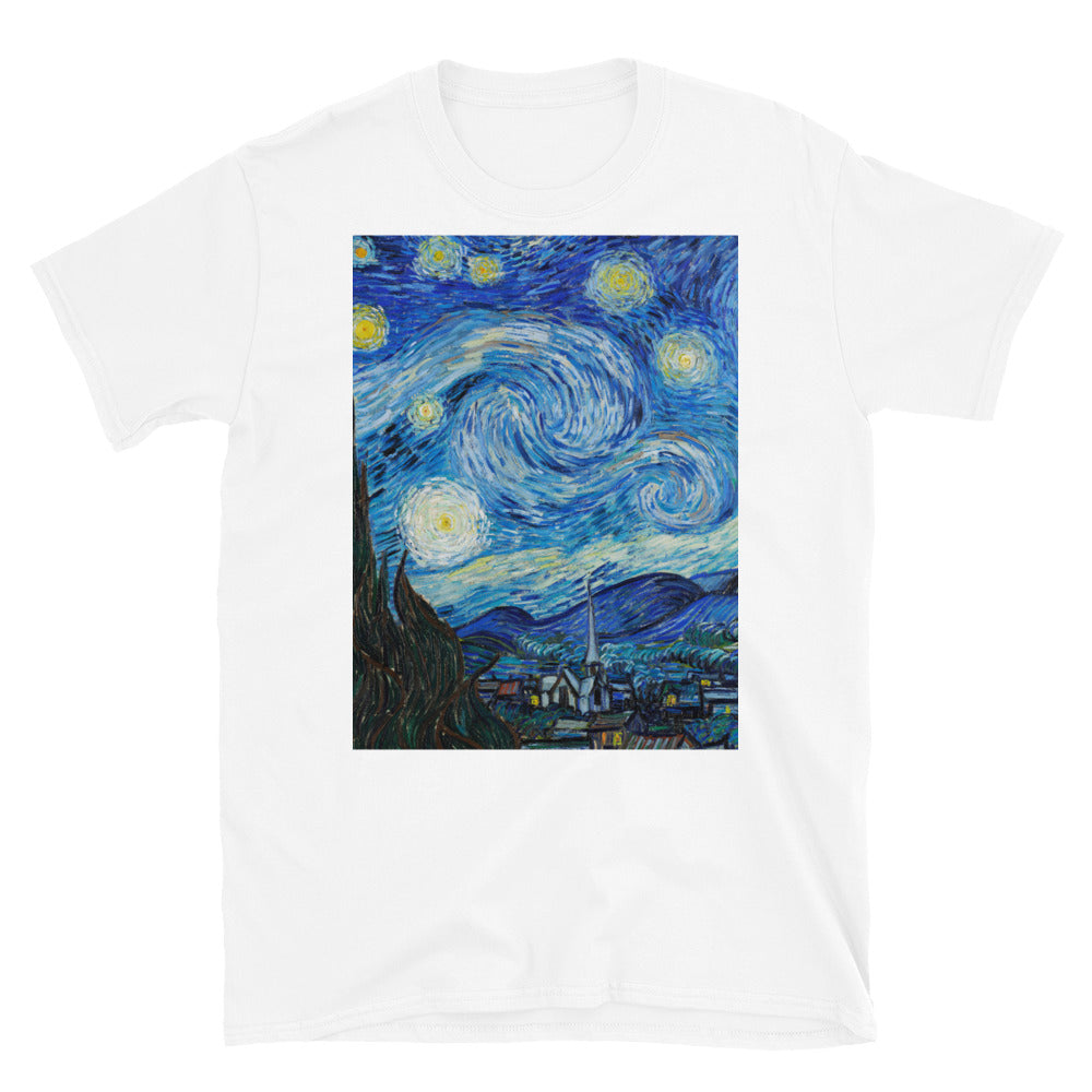 the starry night 1889 by vincent van gogh T-shirt