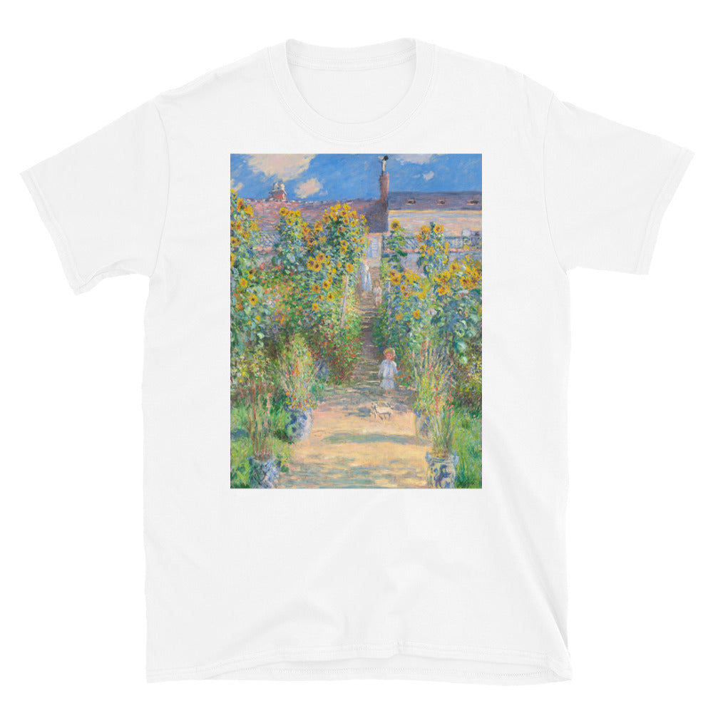 French Impressionist Landscape of Sunflower Farm by Claude T-shirt