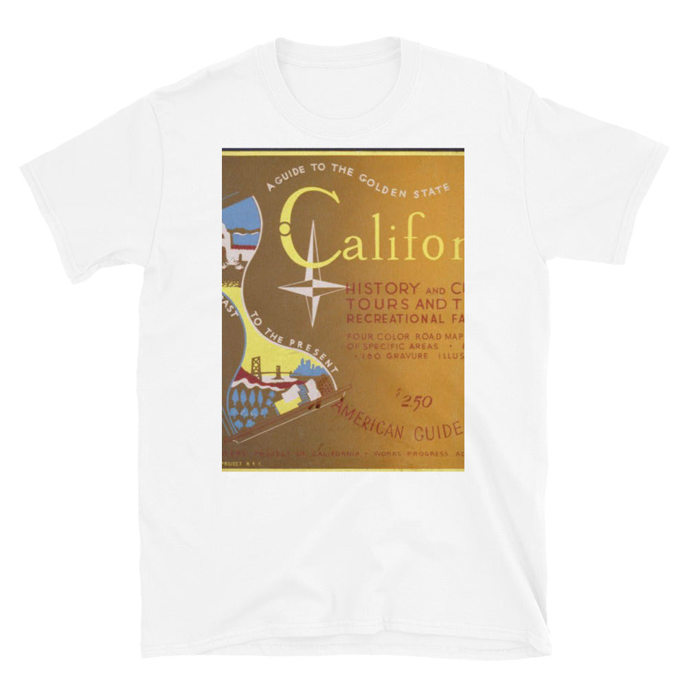 Vintage California Travel Poster T-shirt